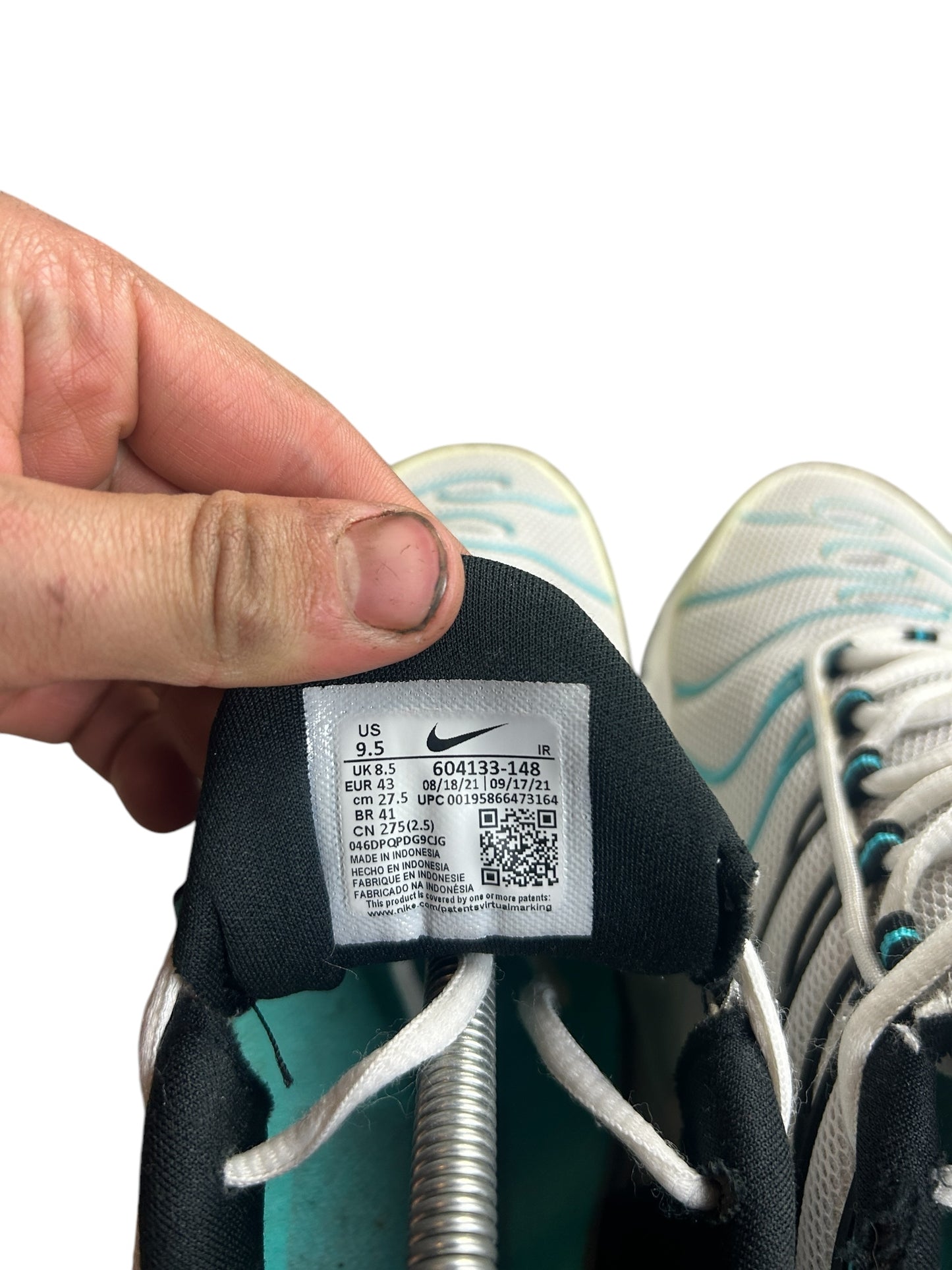 Nike Air Max Plus TN white Tiffany