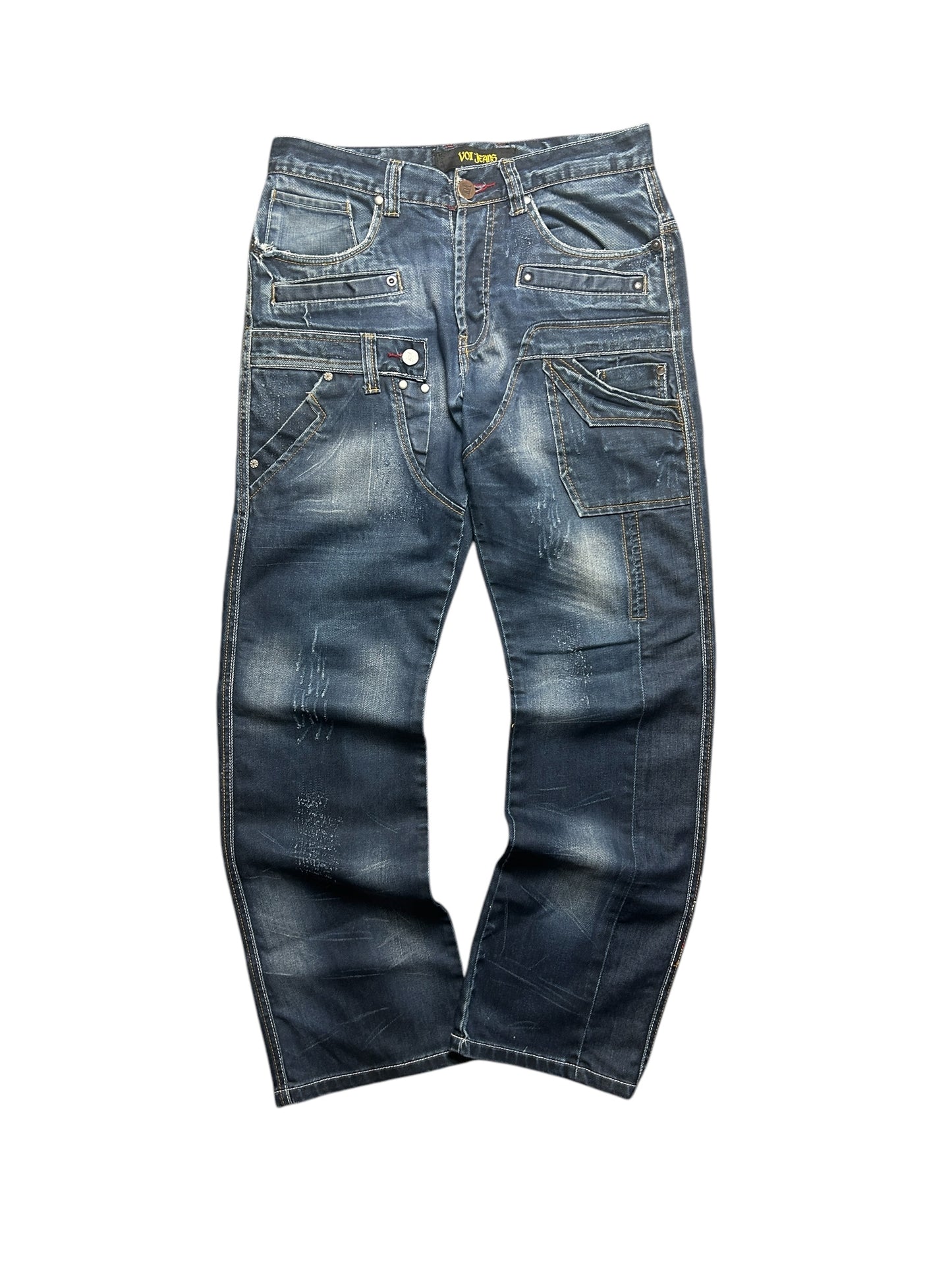 Early 2000’s Voi Multi-Pocket Baggy Jeans