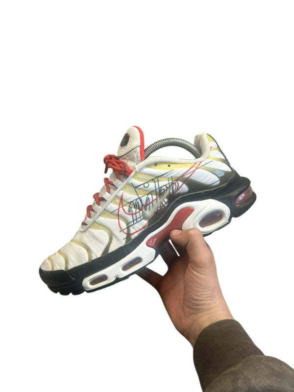 Nike air max plus tn red white