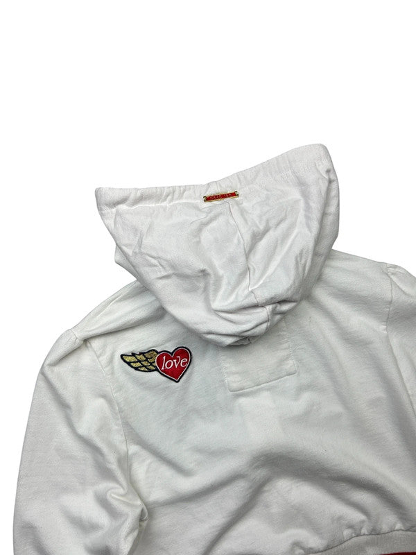 Early 2000s Ecko Red Cropped Hoodie