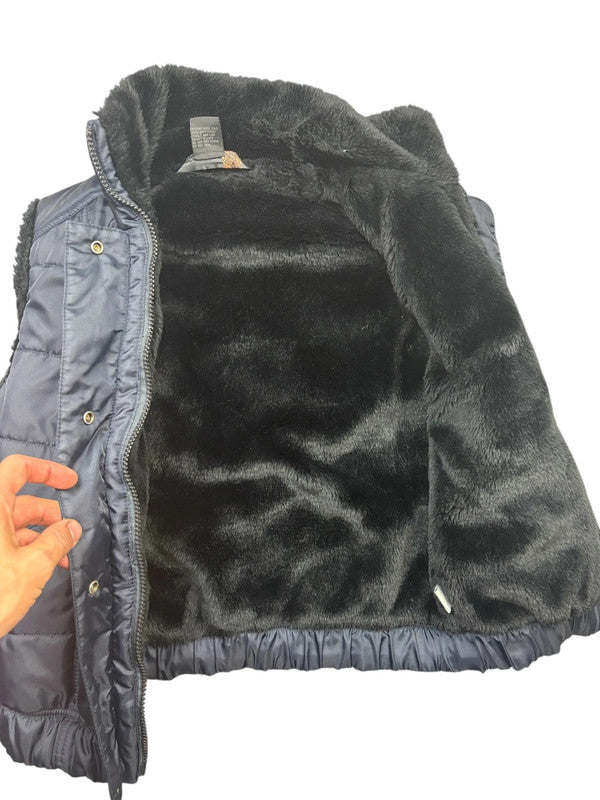 Early 2000s Rocawear fur lined gilet