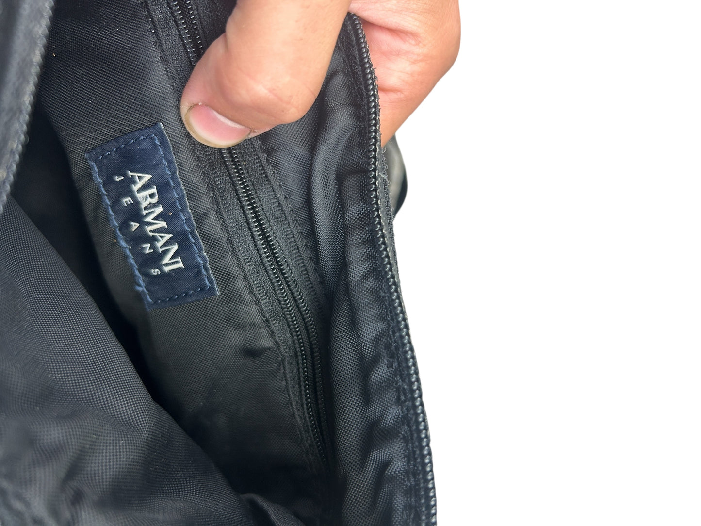 Early 2000s Armani Jeans Man bag
