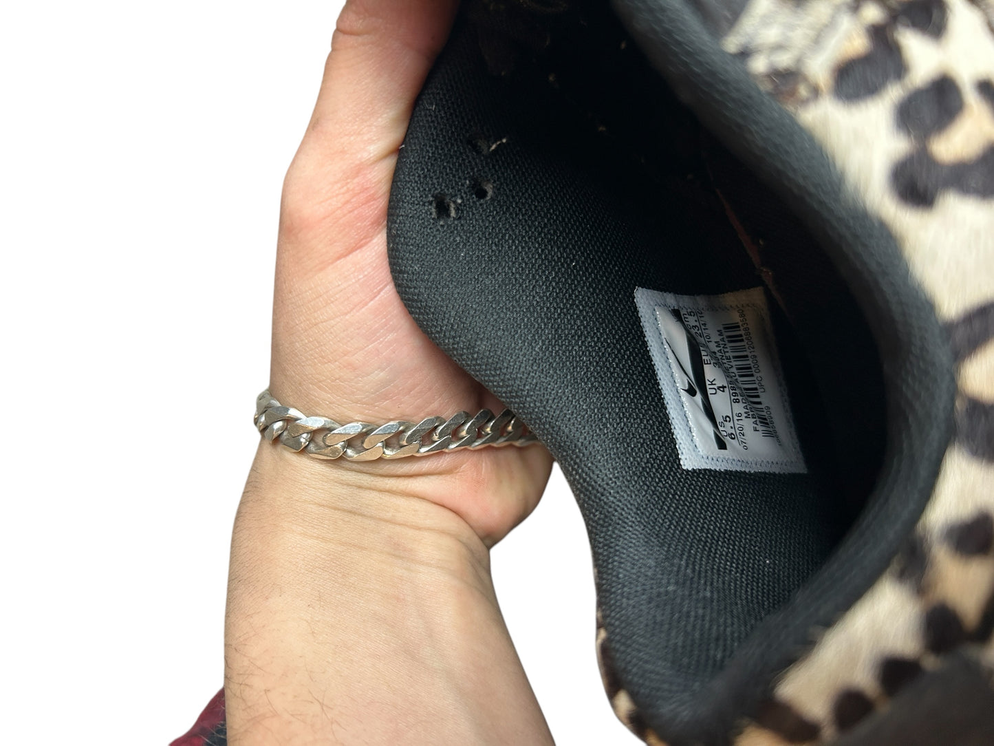 Nike Air Max 90 SE Cheetah Print Size 4