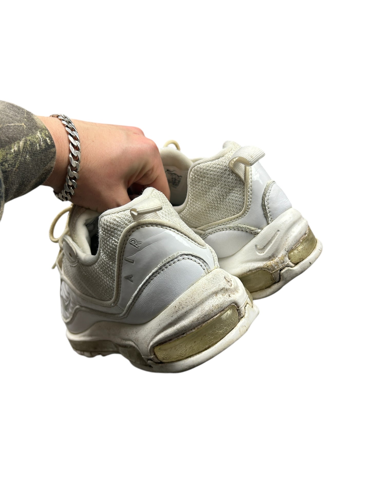 Nike Air Max 98 Triple White Size 9.5