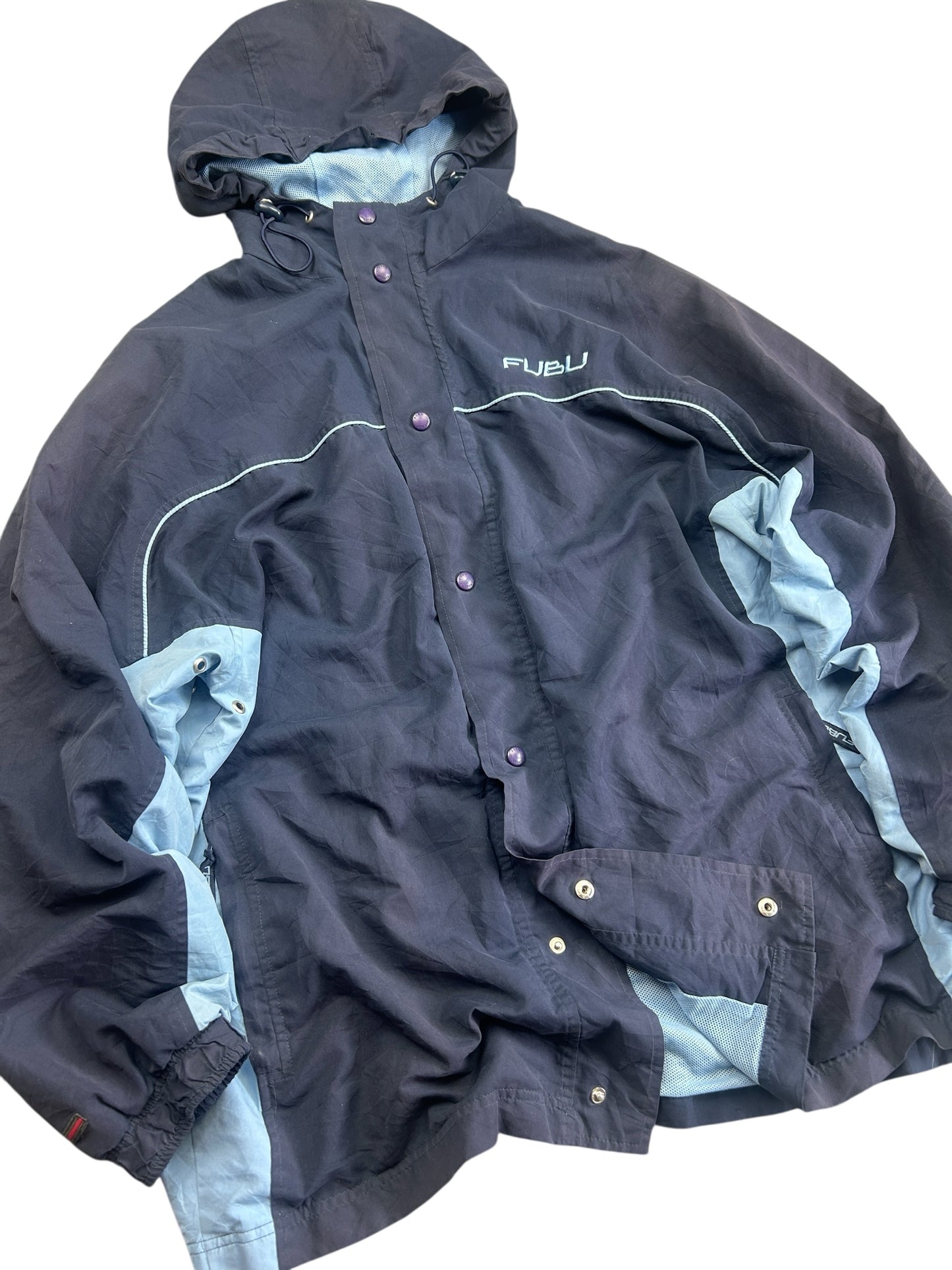 Early 2000’s Fubu Button up Jacket
