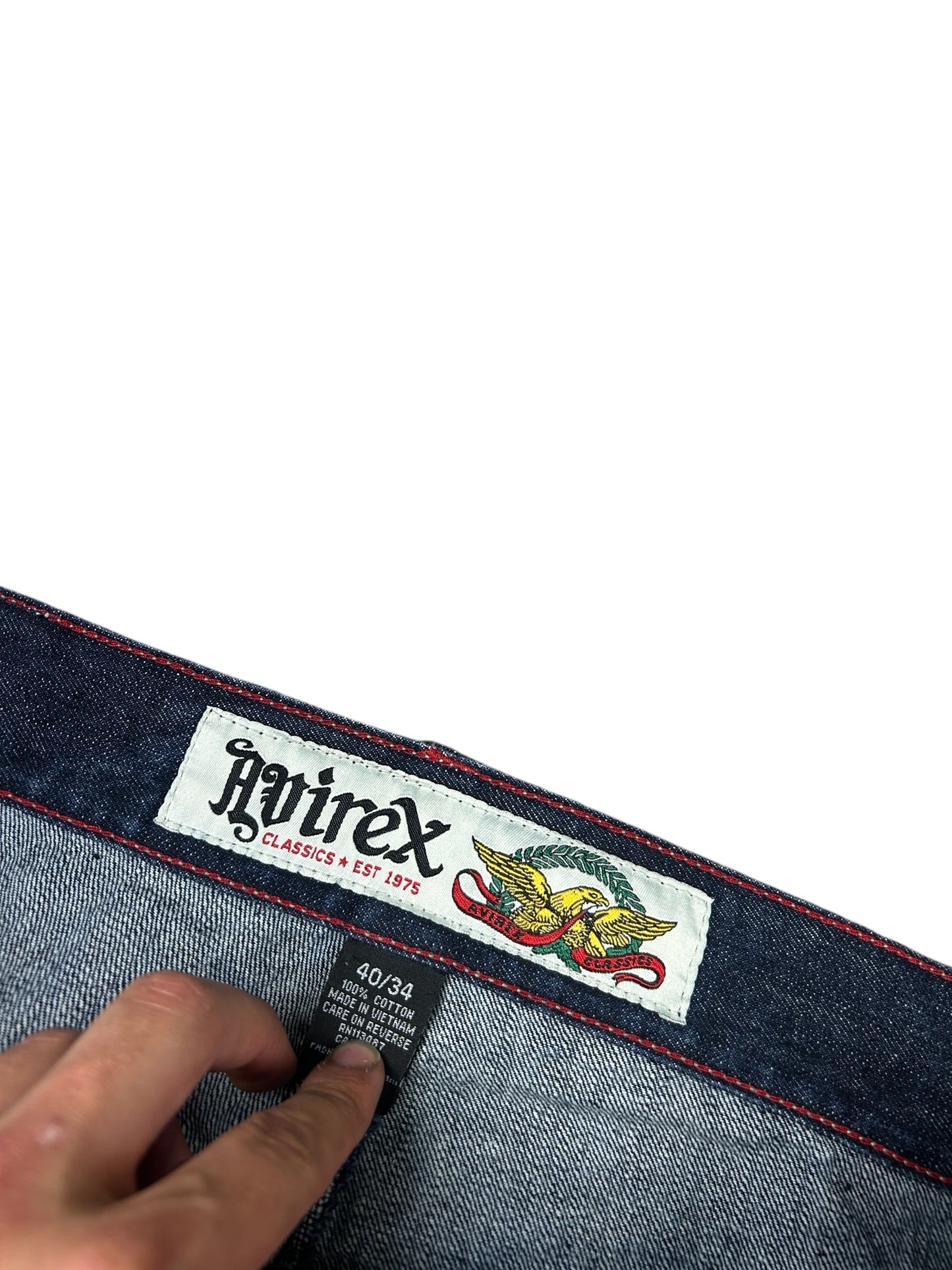 Early 2000s Baggy Avirex Jeans