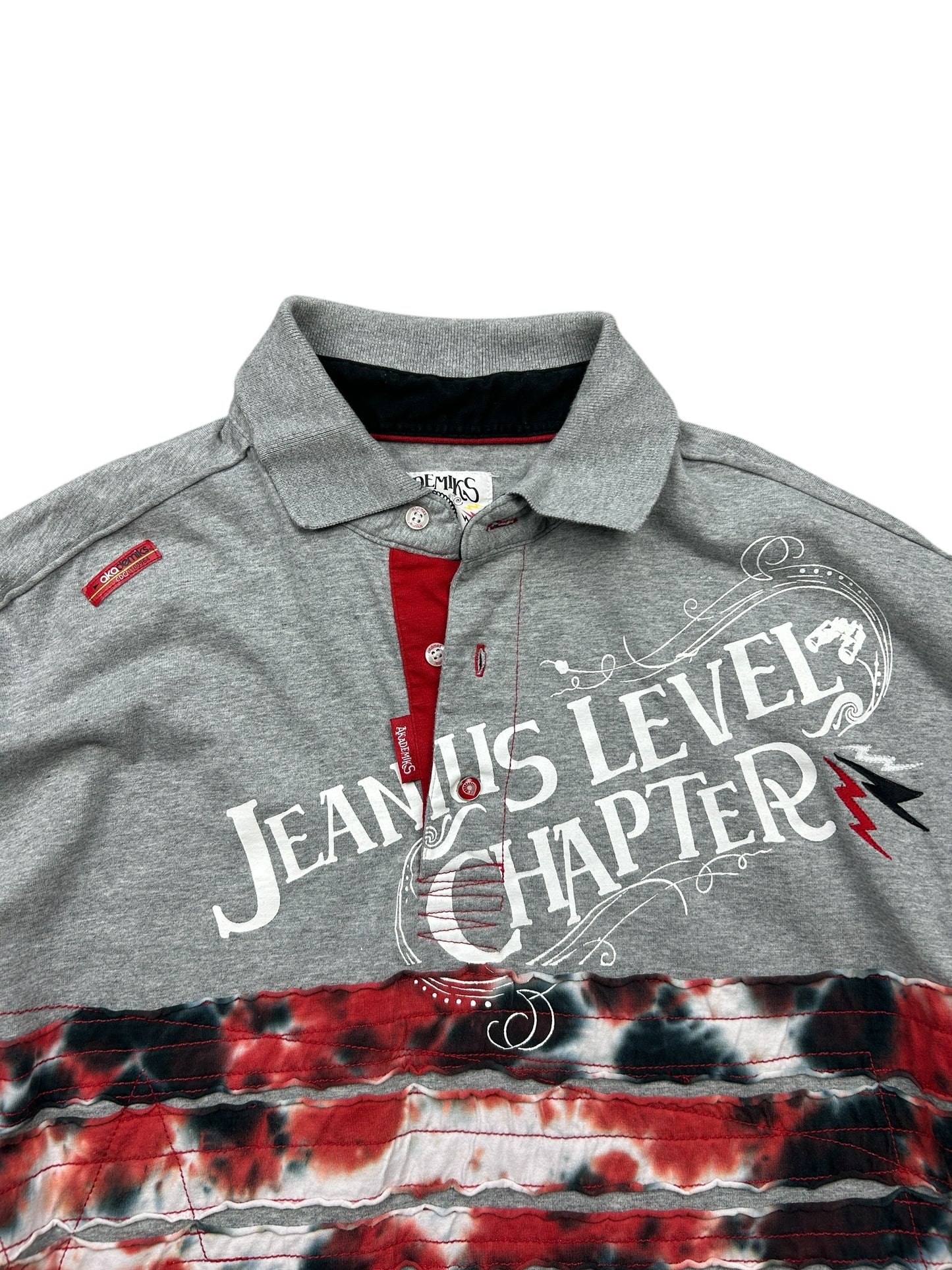 Early 2000’s Akademiks Jeanius Levels Polo Shirt