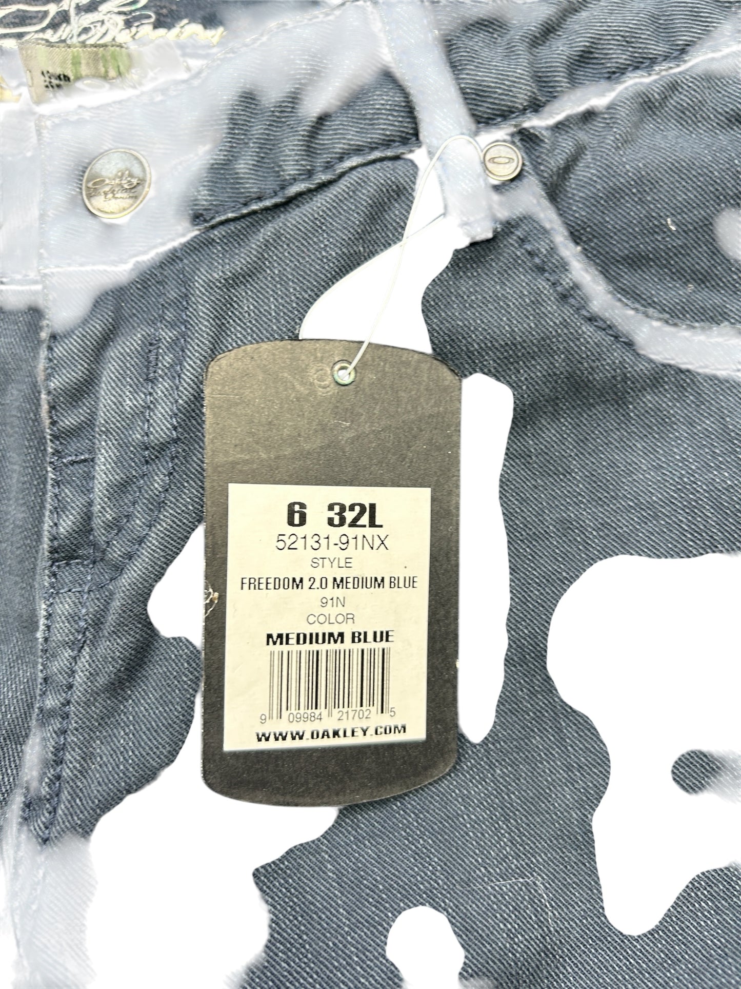 Early 2000’s Sample Oakley Low Wasted Jeans