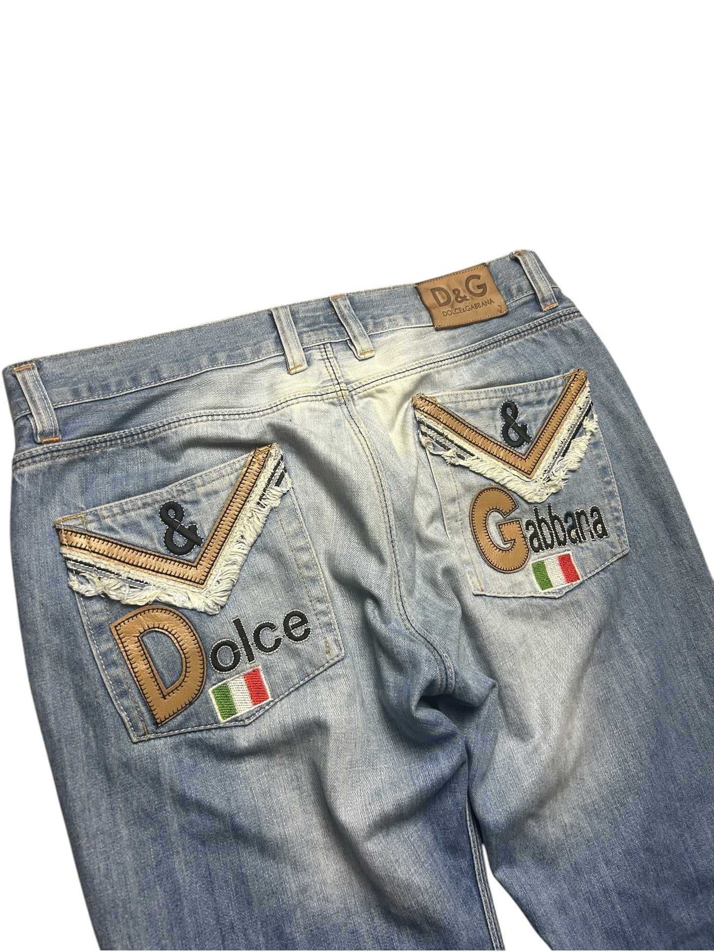 Early 2000’s Dolce & Gabbana Baggy Jeans