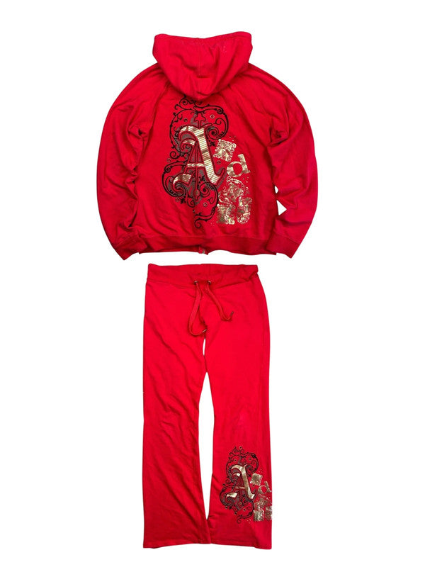 Early 2000s Akademiks Pink tracksuit