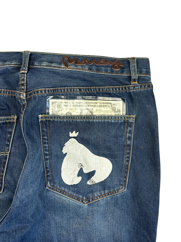 Early 2000s Baggy Money Jeans