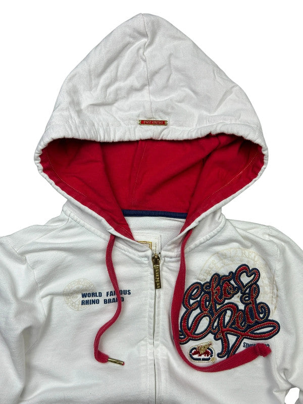 Early 2000s Ecko Red Cropped Hoodie