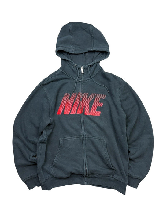 Early 2000s Nike Club zip up hoodie