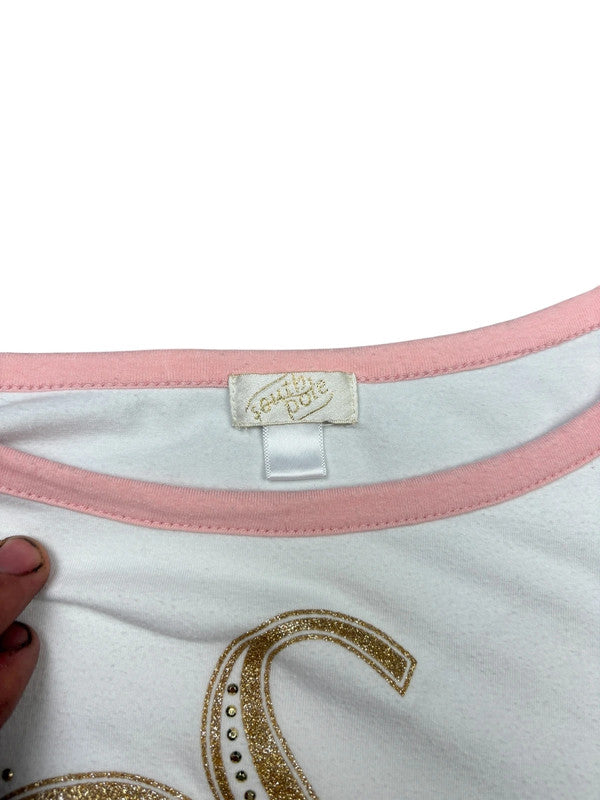 Early 2000s Southpole off the shoulder long sleeve tee shirt