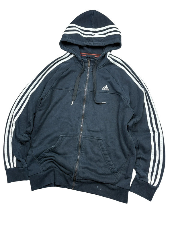 Early 2000s Adidas Performance Essential Zip Up hoodie