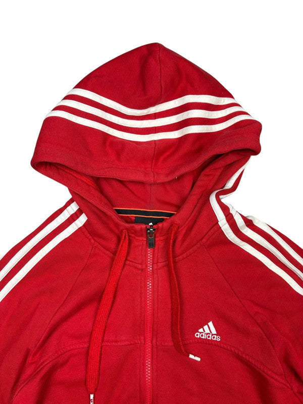 Early 2000s Adidas Performance Essential Zip up hoodie
