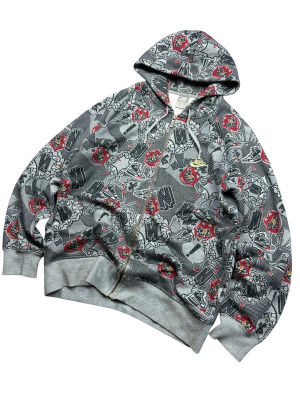Early 2000s Nike Air monogram zip up hoodie