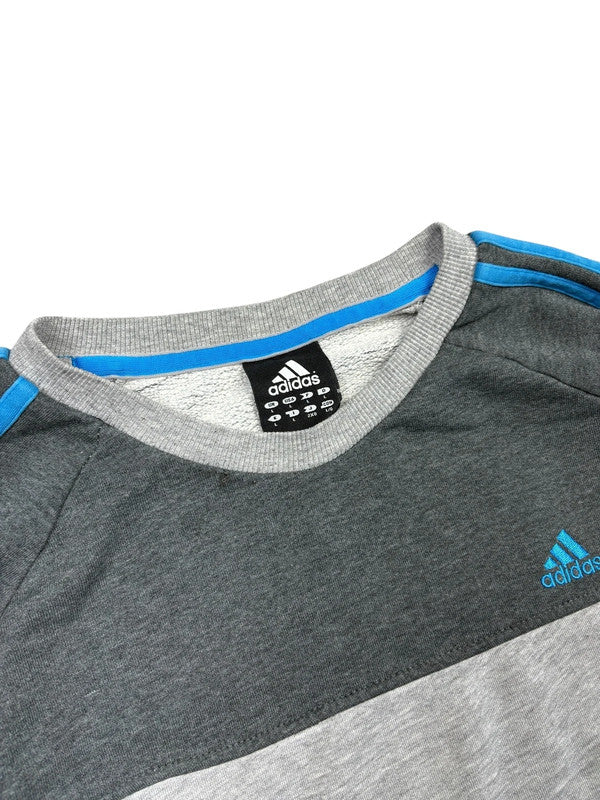 Early 2000s Adidas Performance Essential Crew neck hoodie