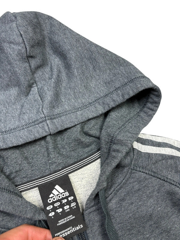 Adidas performance essential zip up hoodie