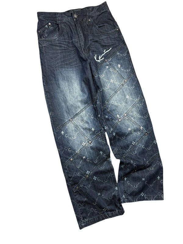 Early 2000s Baggy Karl Kani jeans
