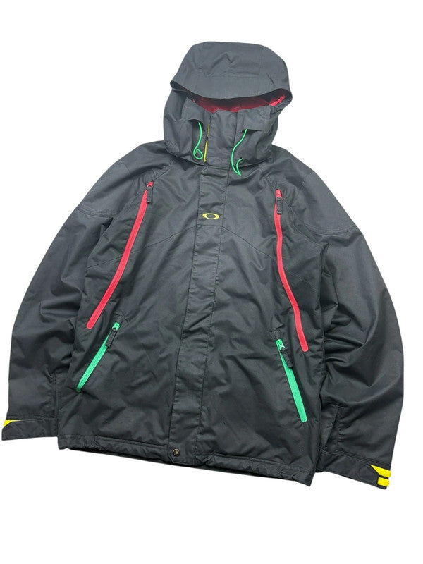 Early 2000s Oakley Softwear Rasta Ski Jacket