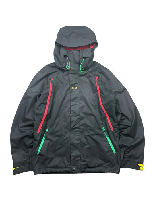 Early 2000s Oakley Softwear Rasta Ski Jacket