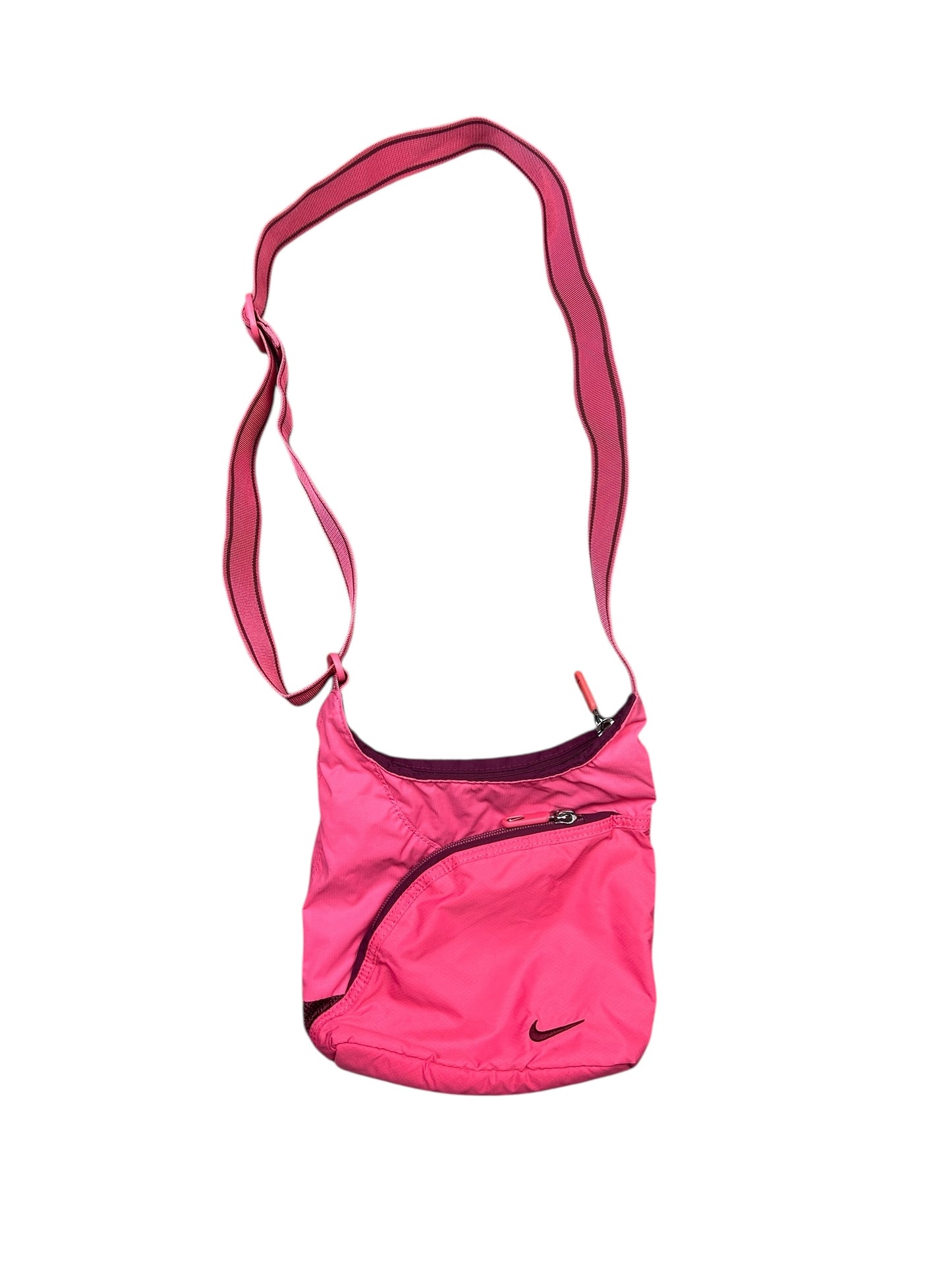 Early 2000s Nike Hot pink sling bag