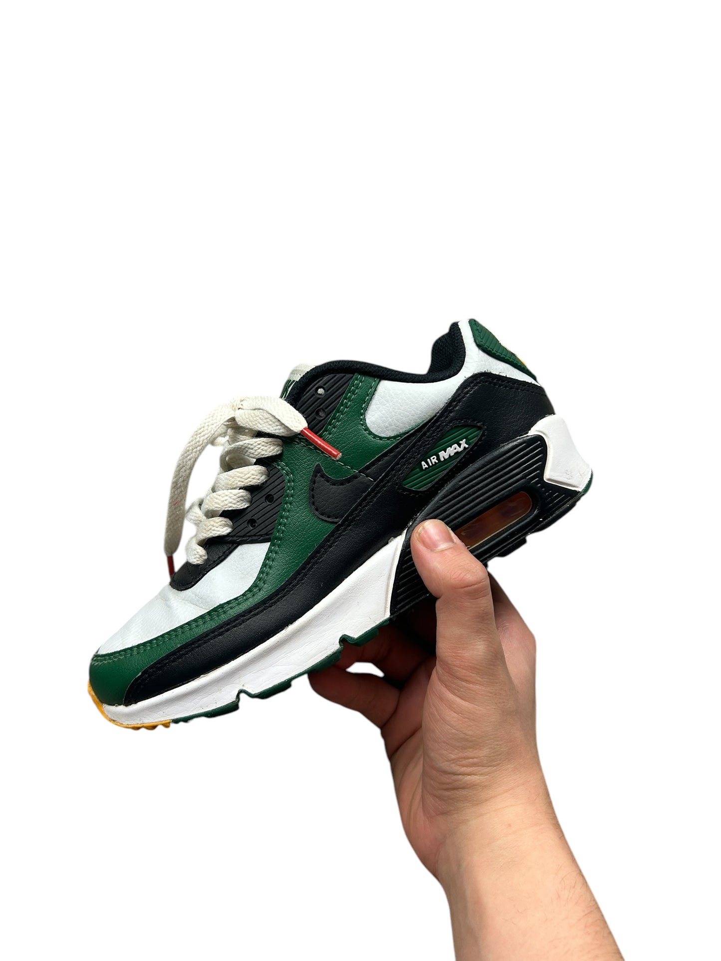 Nike Air Max 90 Green White Size 3