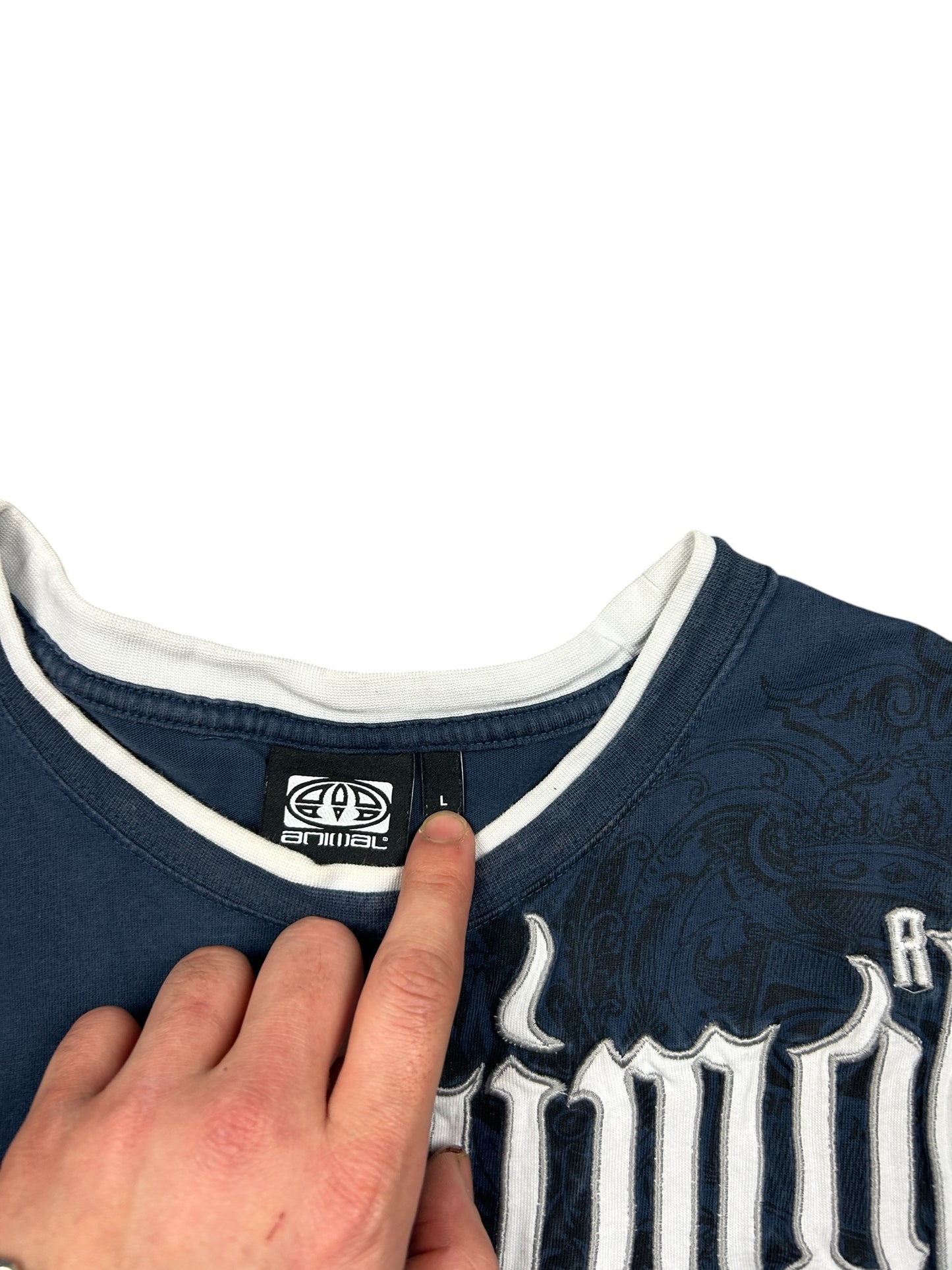 Early 2000’s Animal Spellout Tee Shirt