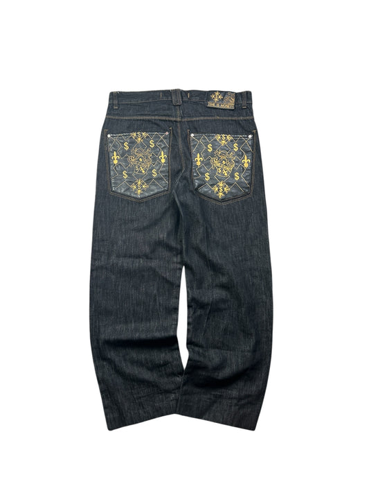 Early 2000’s Baggy Time is Money Jeans