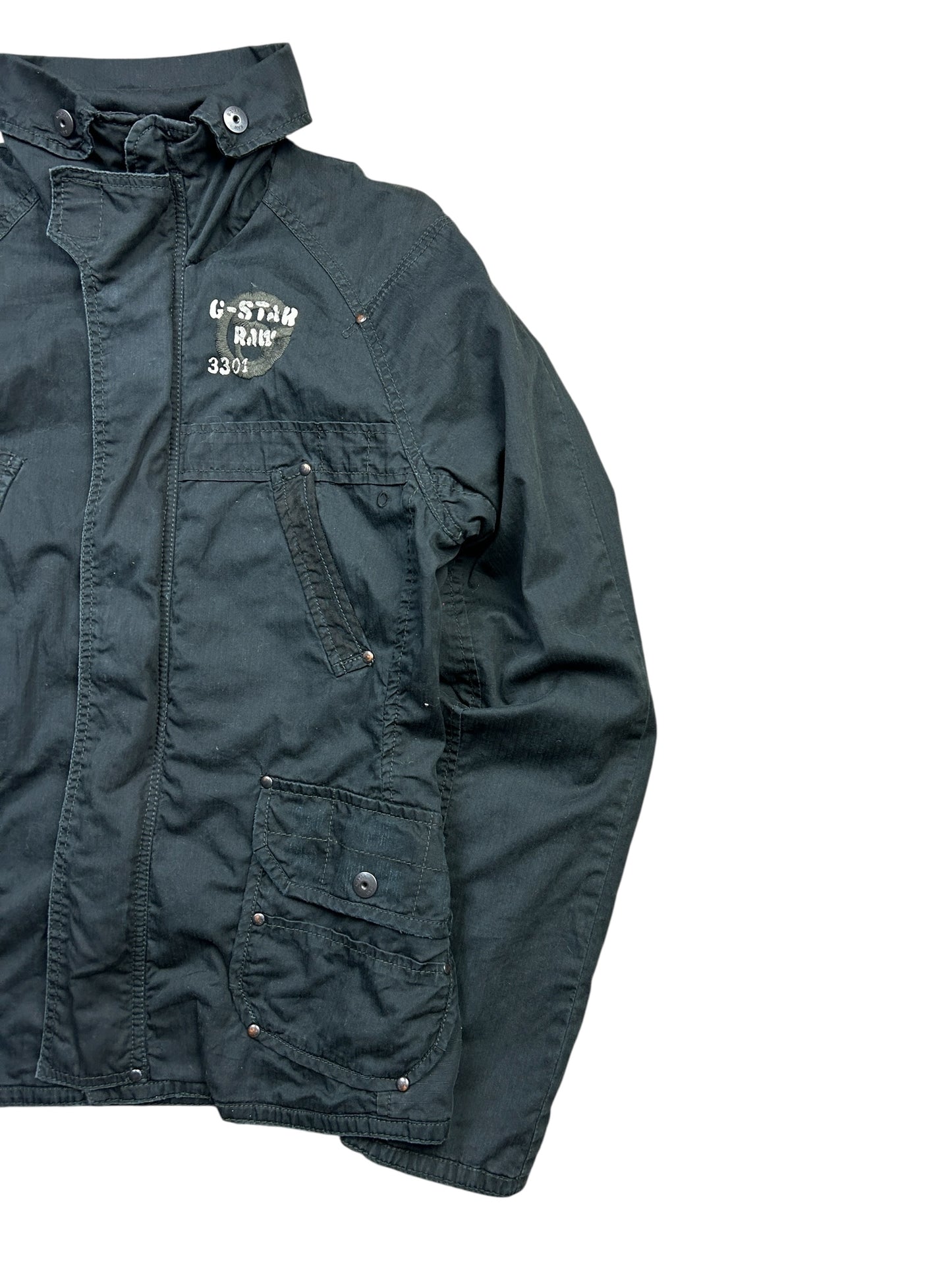 Early 2000s G-Star Zip up Harrington Jacket