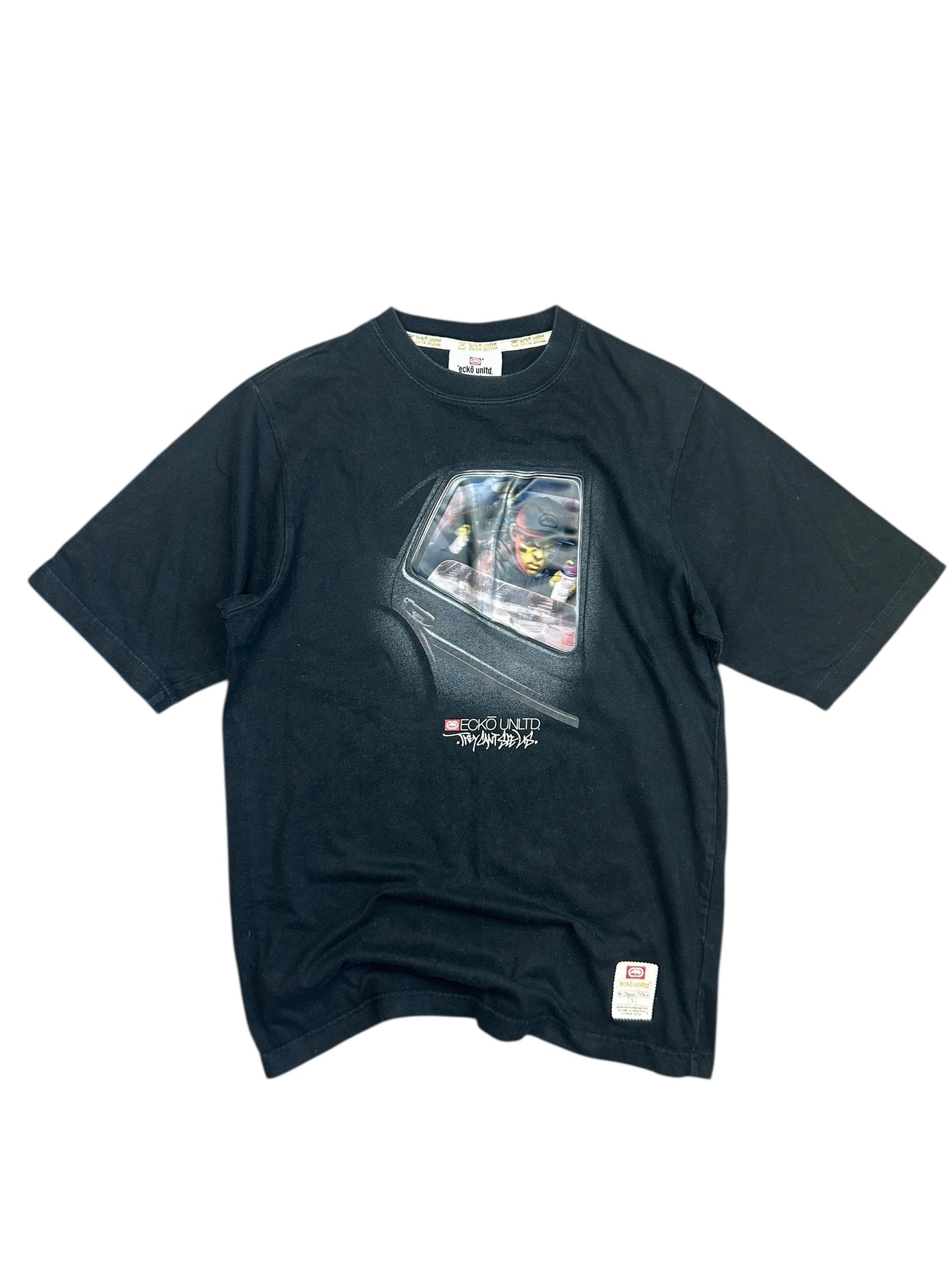 Early 2000s Ecko Unltd graffiti tee shirt