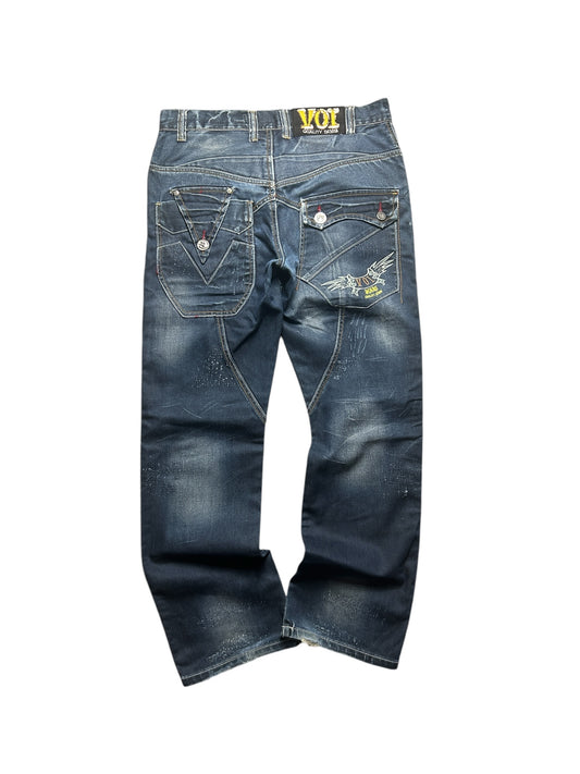Early 2000’s Voi Multi-Pocket Baggy Jeans