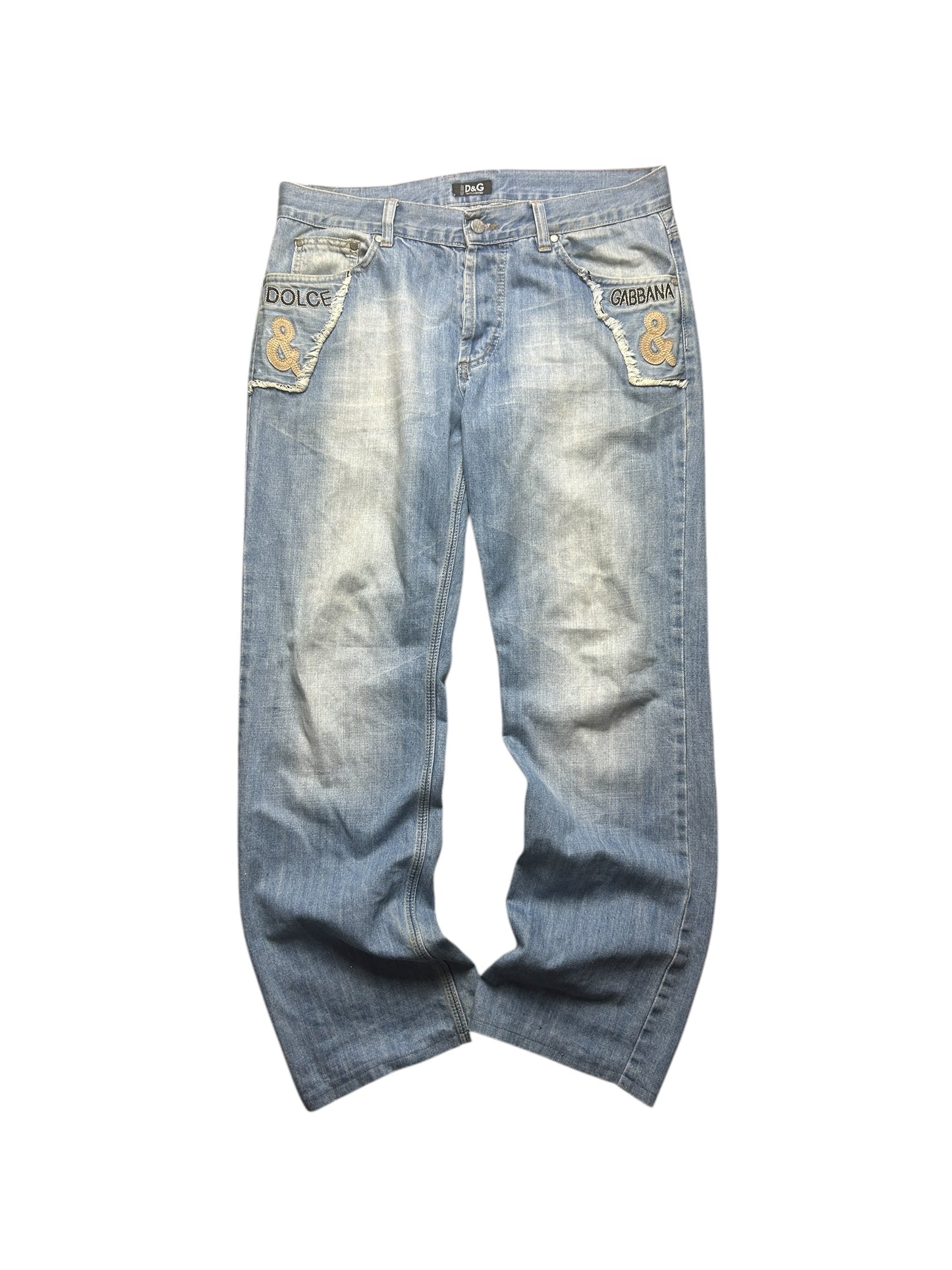 Early 2000’s Dolce & Gabbana Baggy Jeans