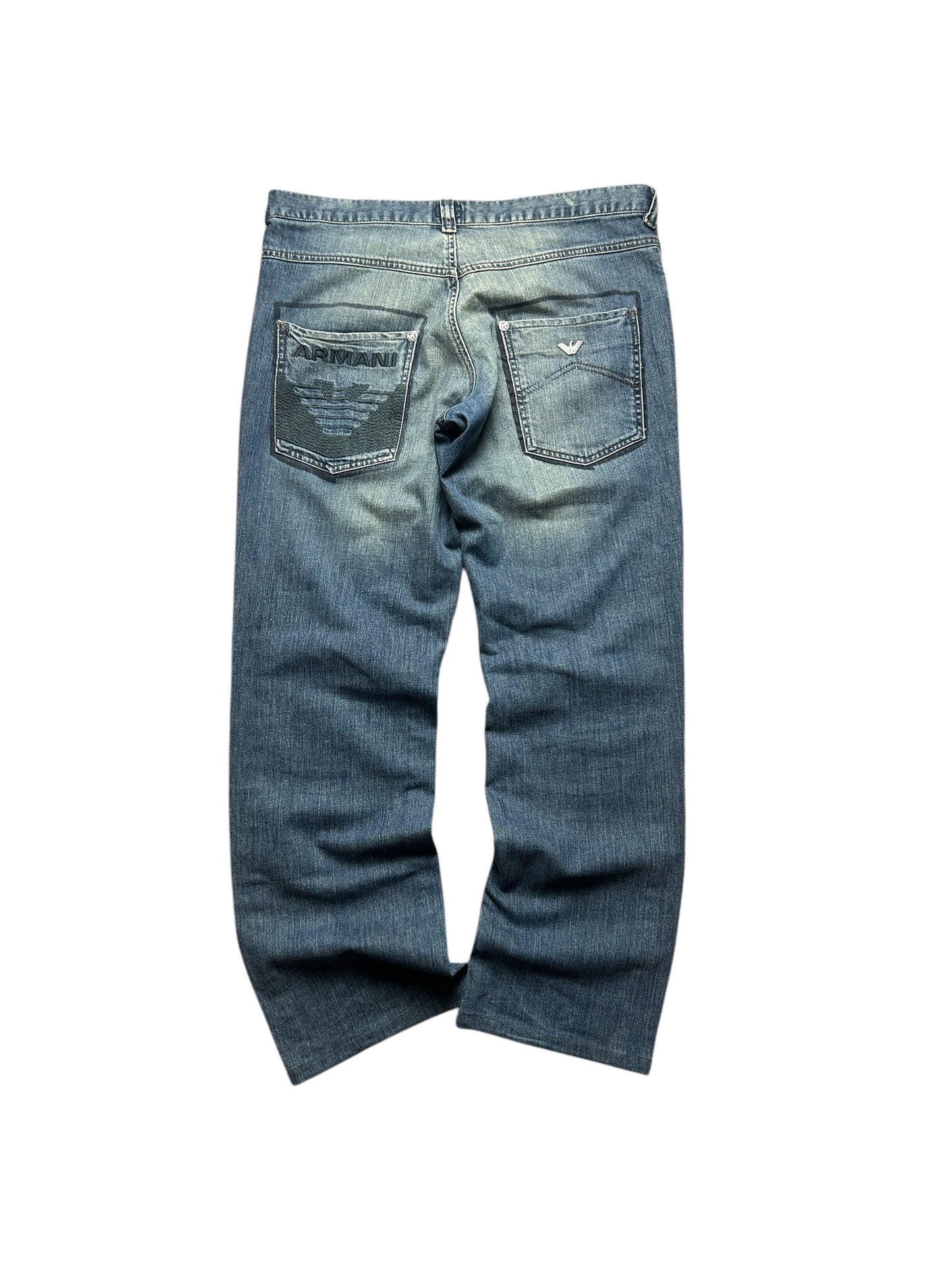 Early 2000’s Armani Logo Jeans