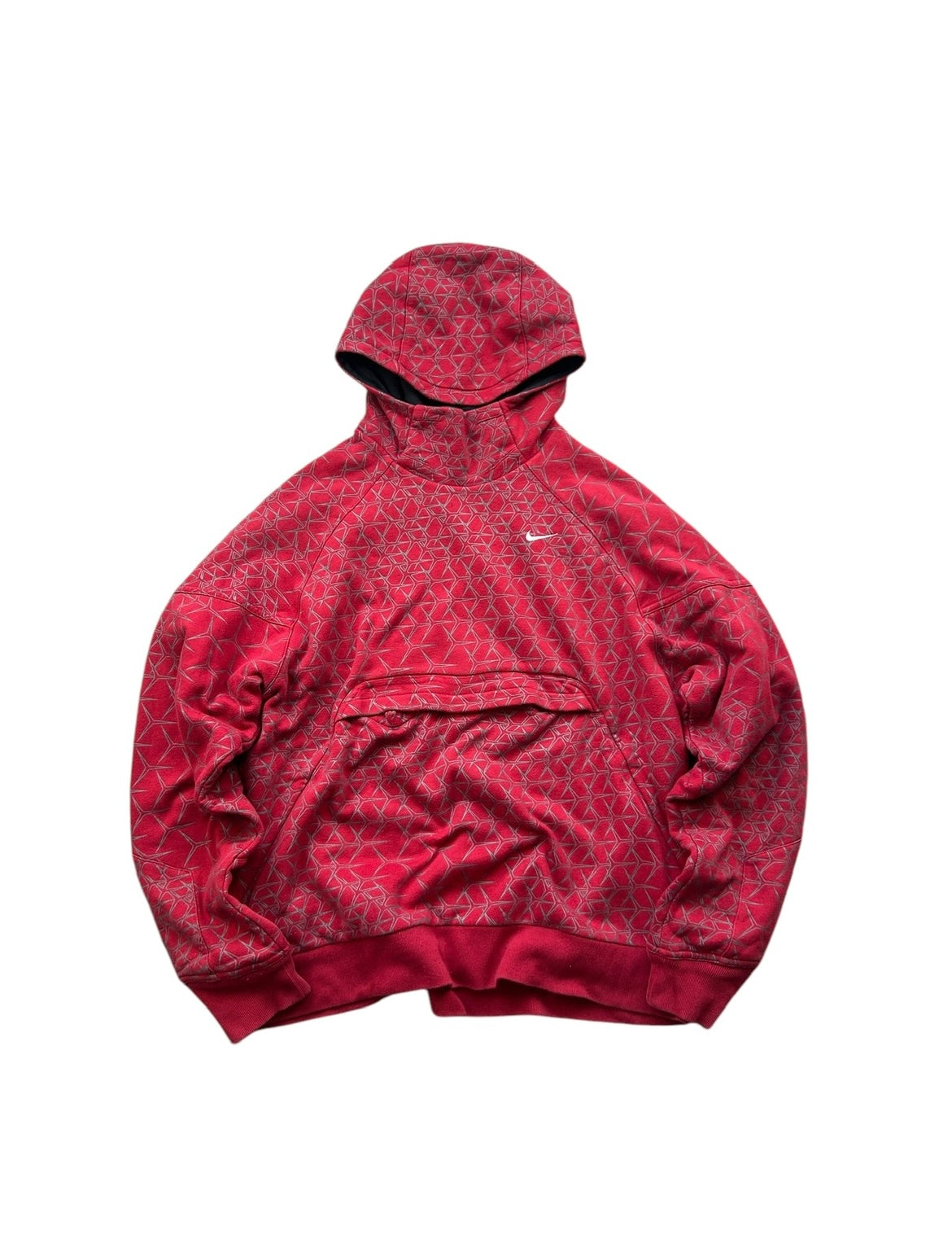 Early 2000s Reversible Nike Air “Crows Feet” hoodie