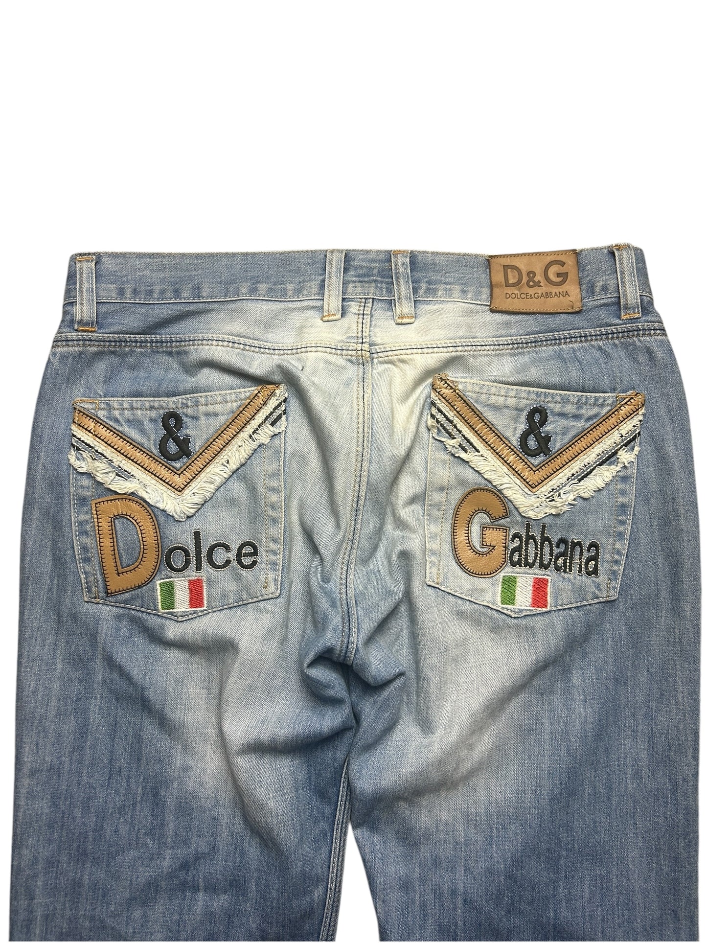Early 2000’s Dolce & Gabbana Baggy Jeans