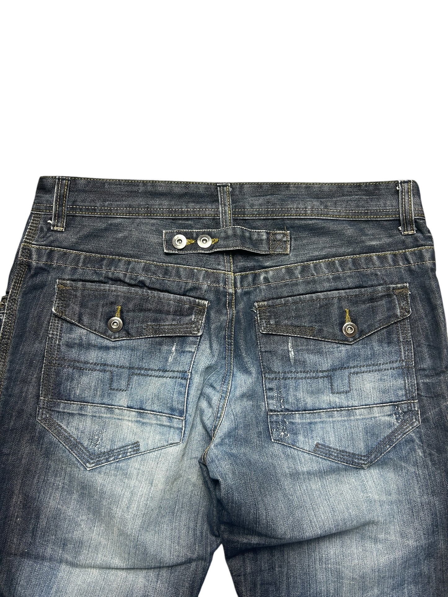 Early 2000’s Dark Wash Baggy Denim