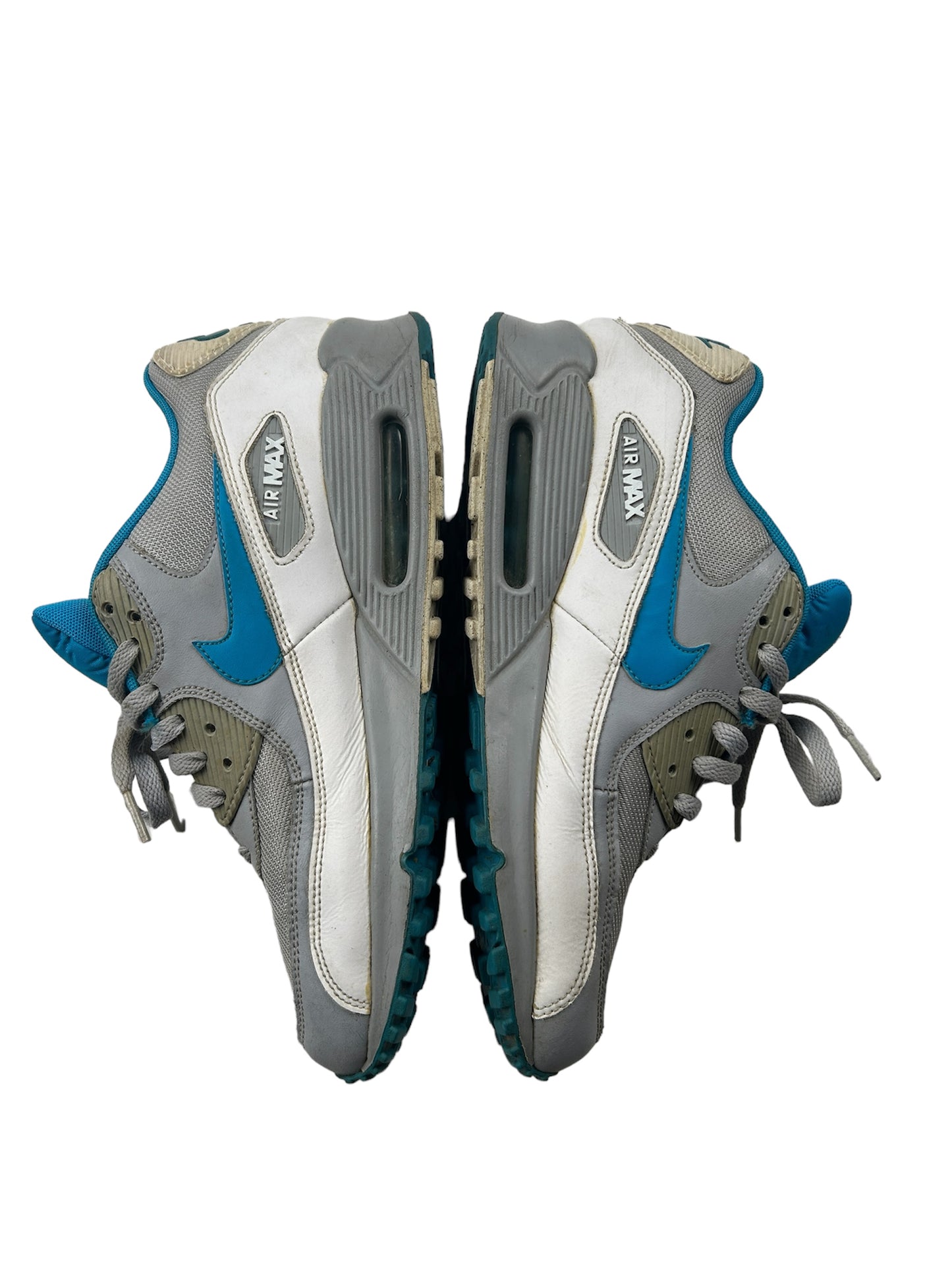 Nike Air Max 90 Grey Blue 2012 Size 8