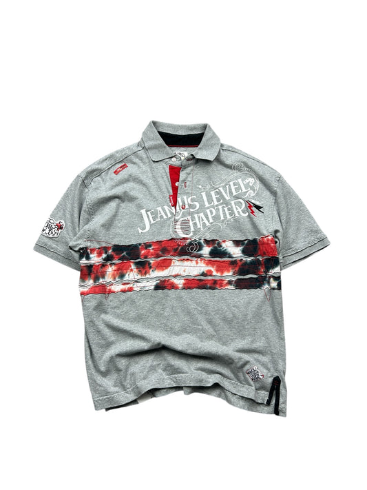 Early 2000’s Akademiks Jeanius Levels Polo Shirt