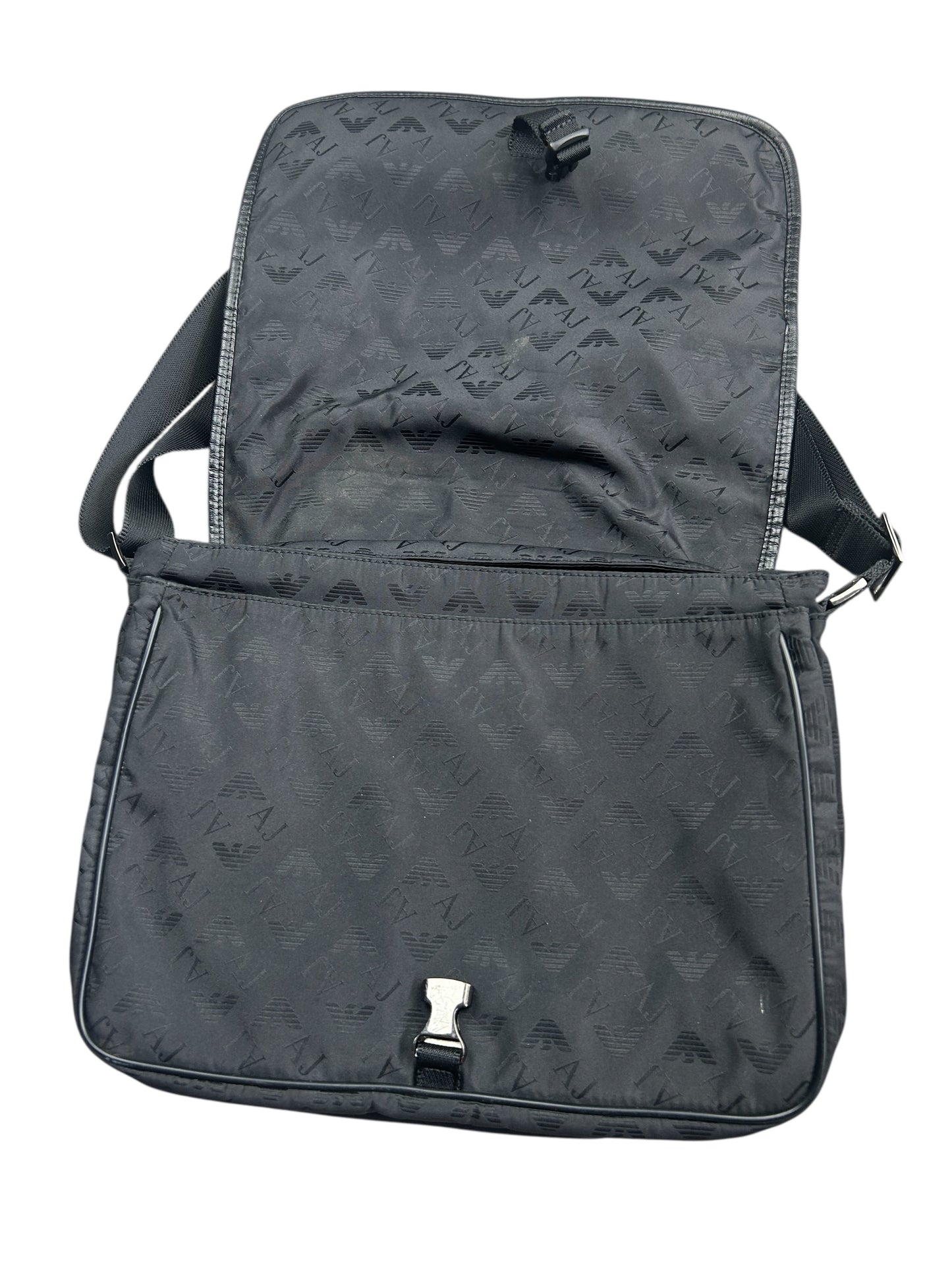 Early 2000s Armani Jeans Messenger Bag