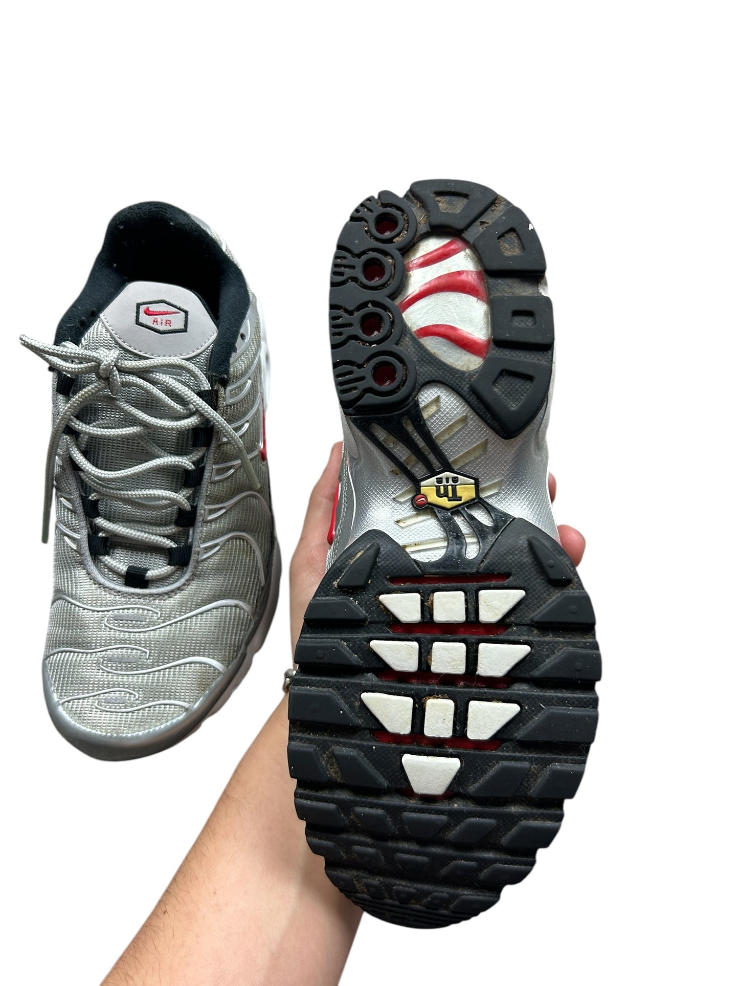 Nike Air Max Plus Tn Silver Bullet Size 5