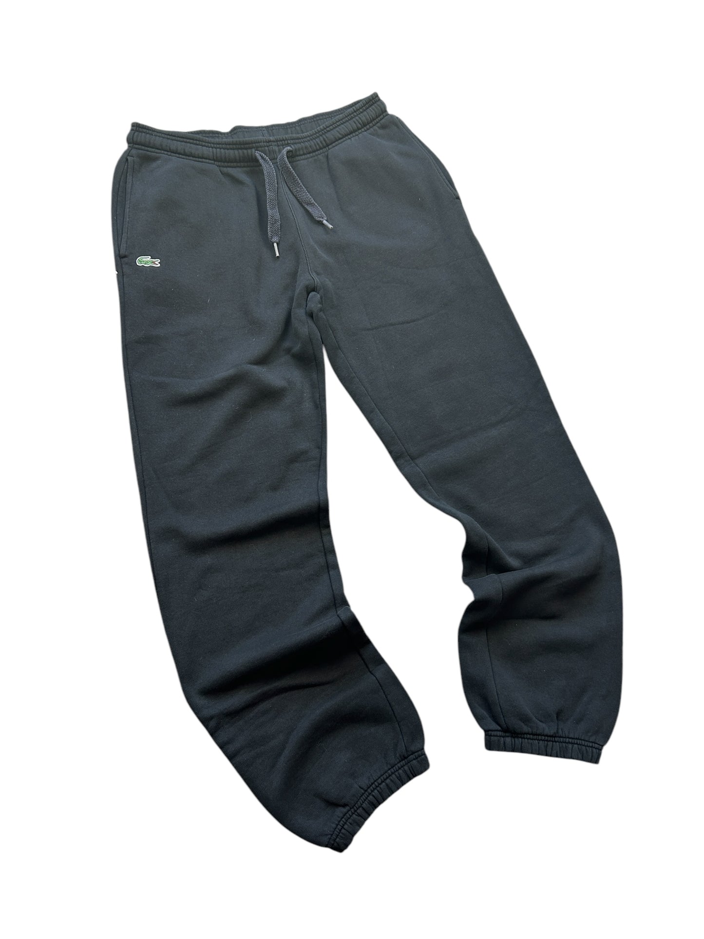 Baggy Black Lacoste Joggers