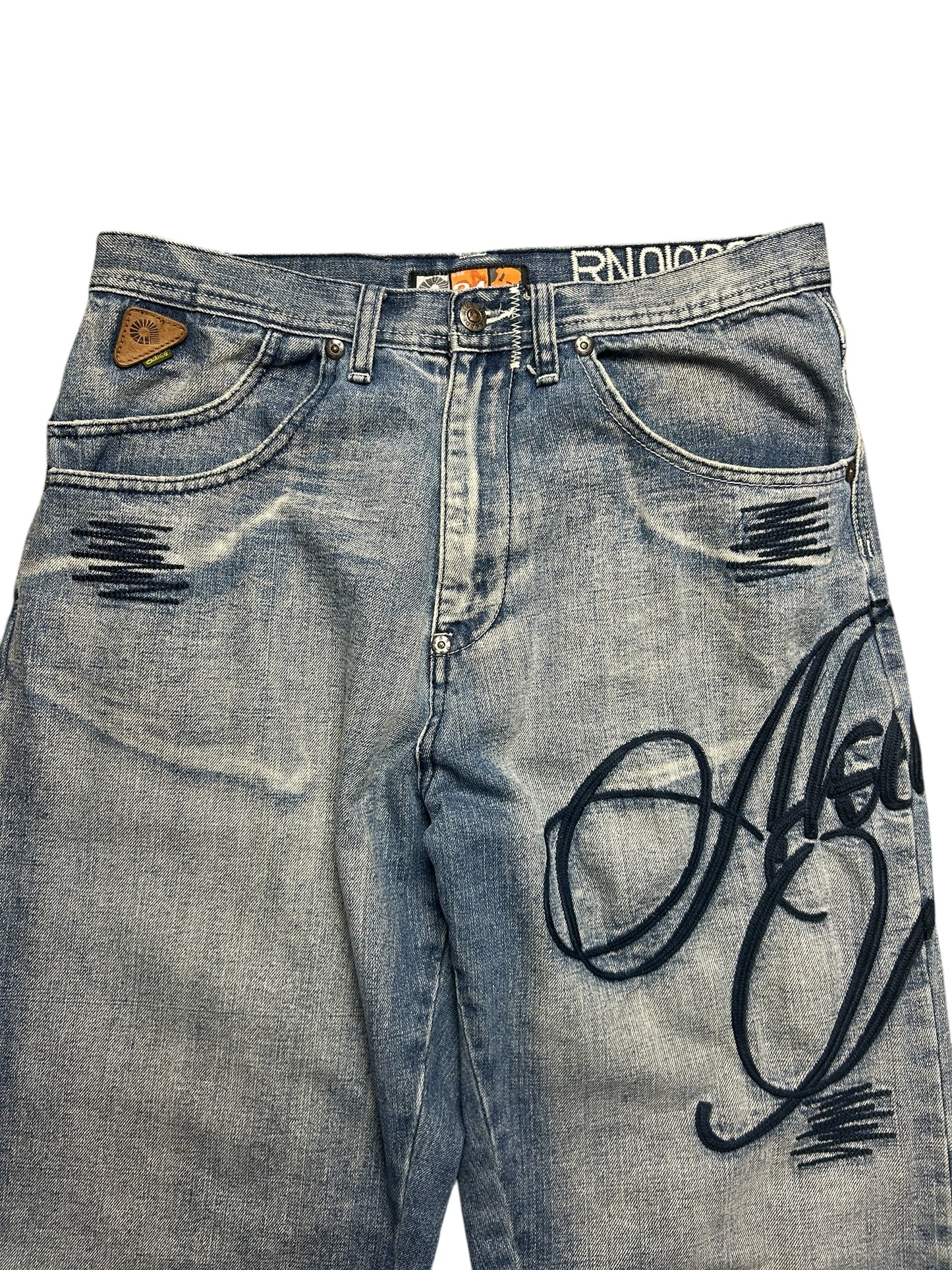 Early 2000’s Akademiks Jeanius Baggy Jeans