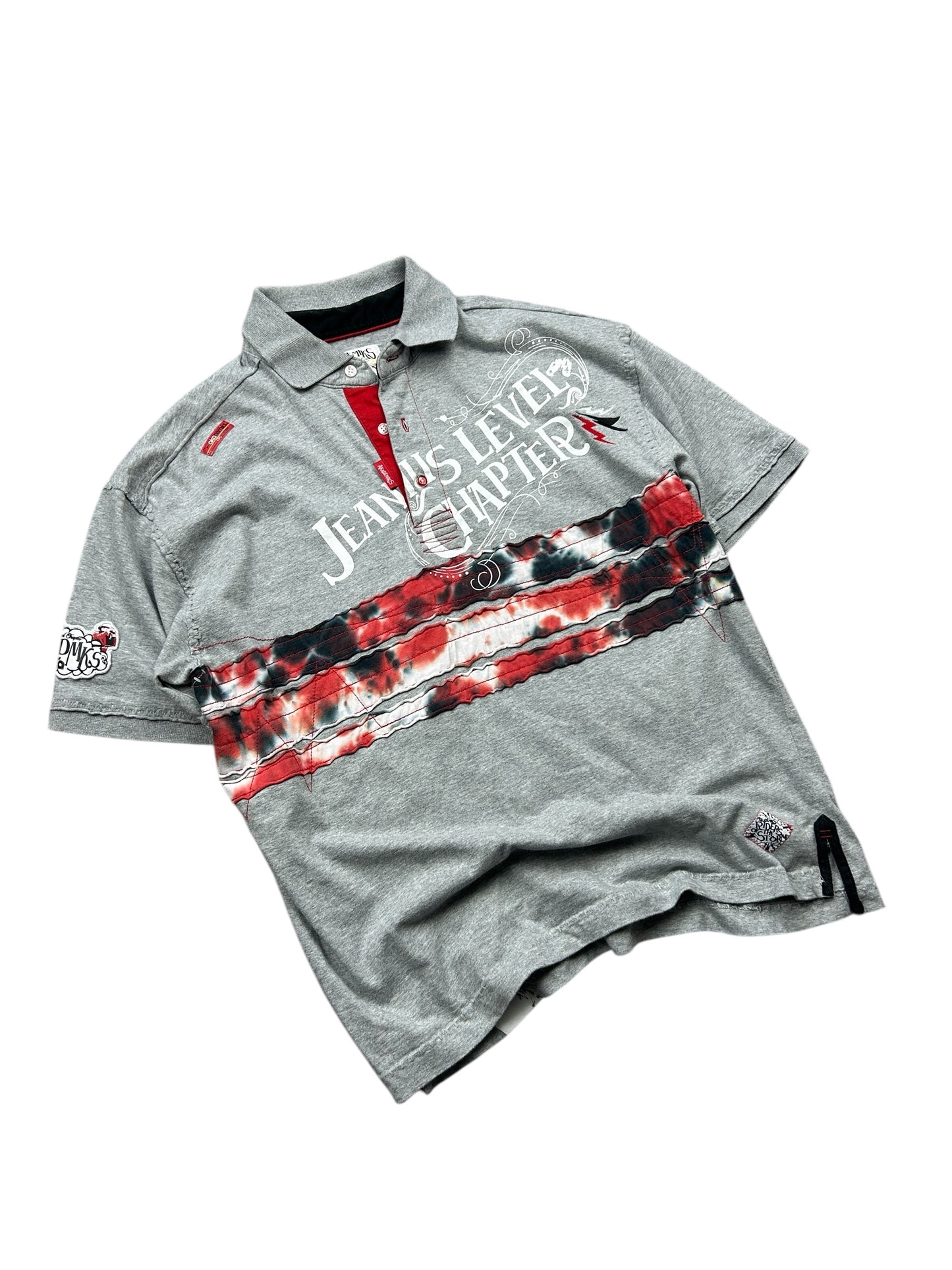 Early 2000’s Akademiks Jeanius Levels Polo Shirt