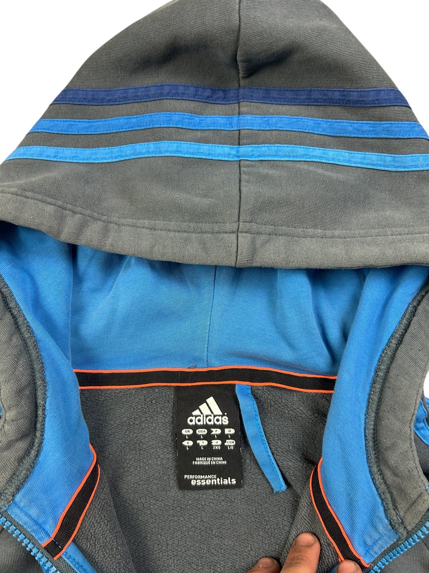 Adidas Performance Essential Zip Up Hoodie