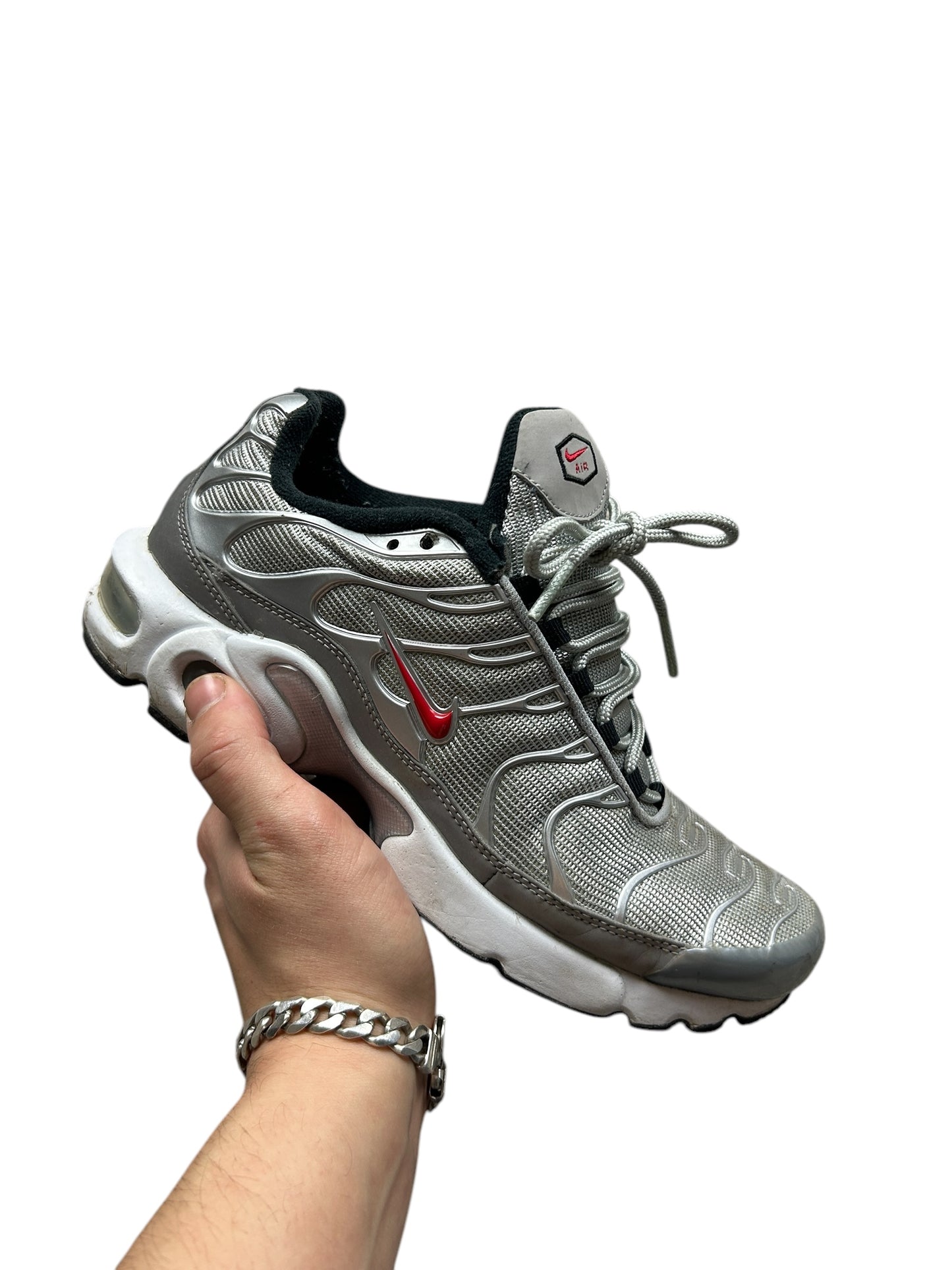 Nike Air Max Plus Tn Silver Bullet Size 5