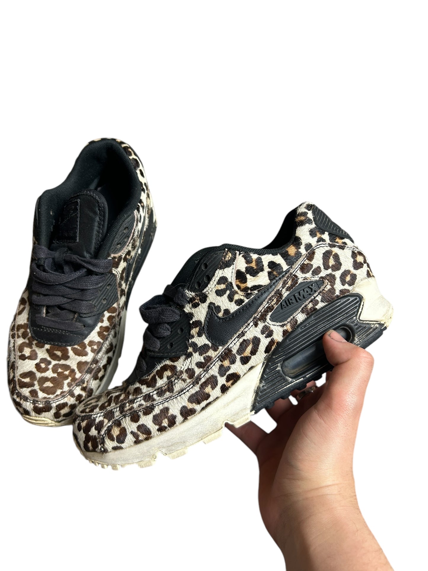 Nike Air Max 90 SE Cheetah Print Size 4