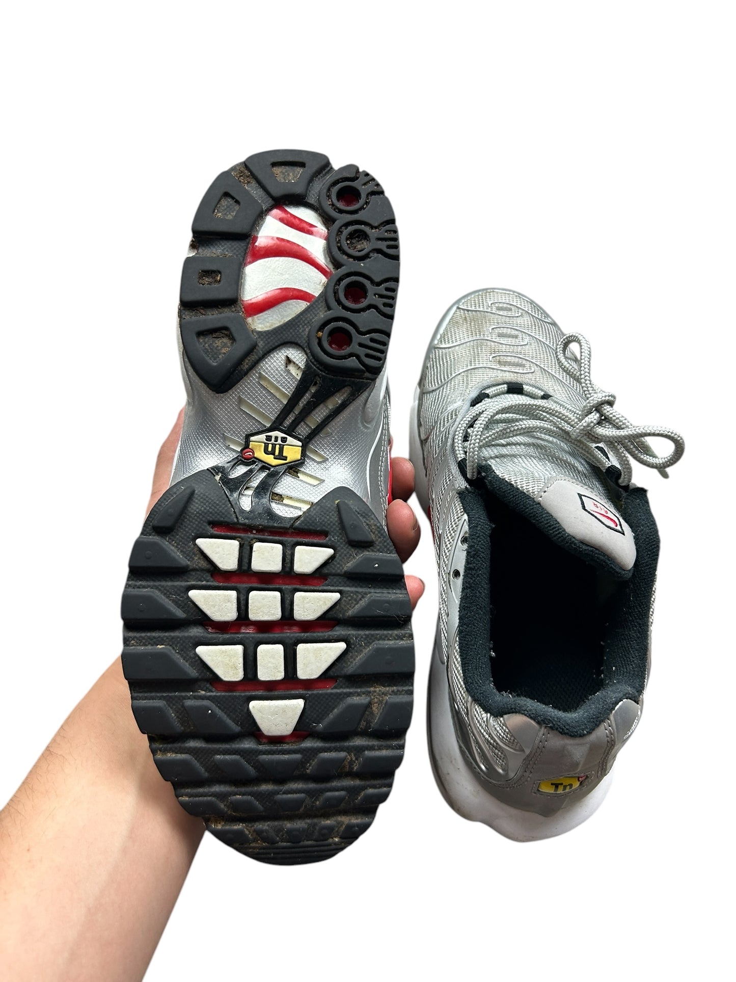 Nike Air Max Plus Tn Silver Bullet Size 5
