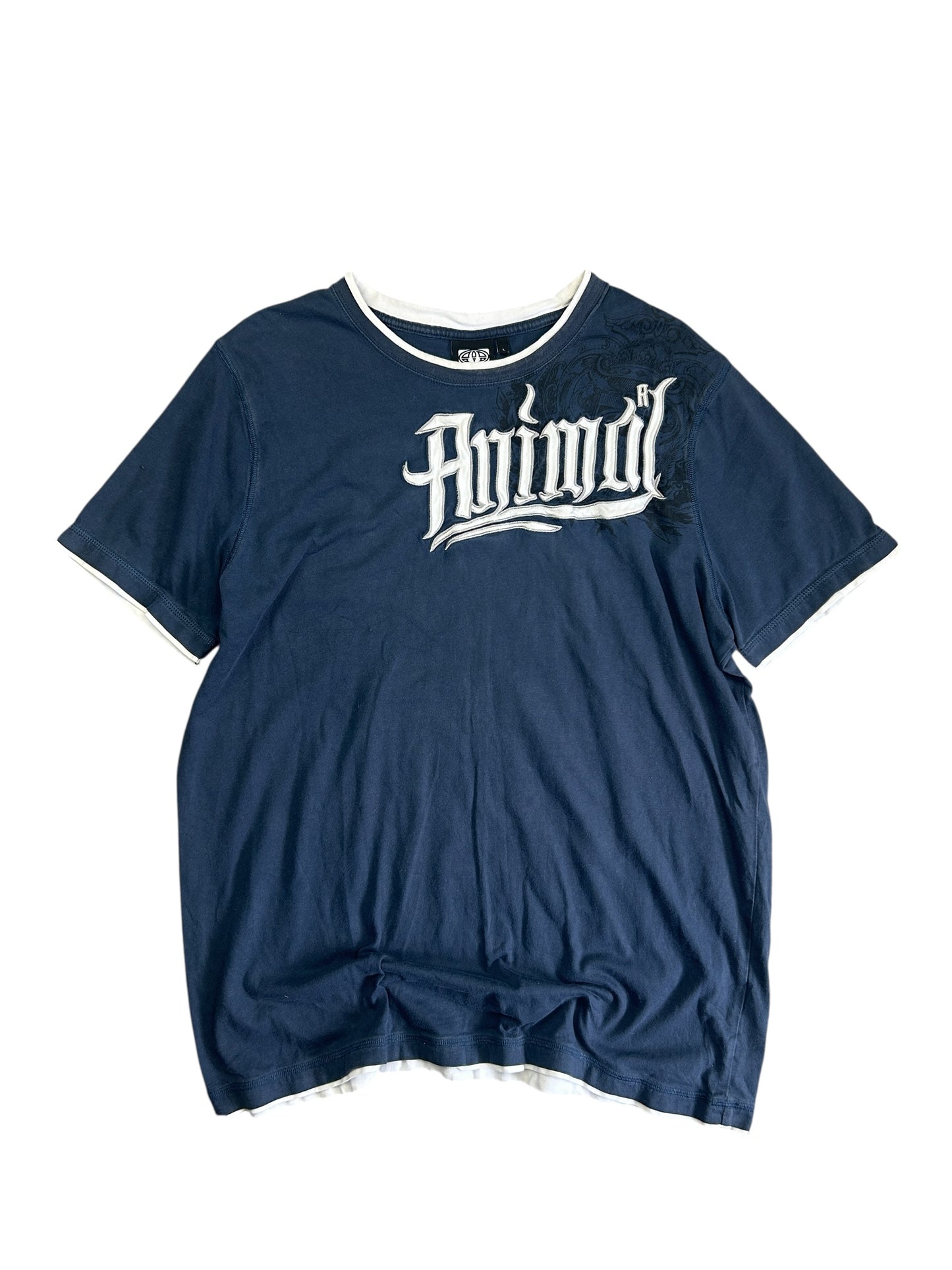 Early 2000’s Animal Spellout Tee Shirt